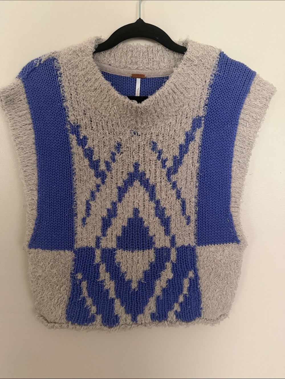 Free People Diamonds For Days Sweater Vest